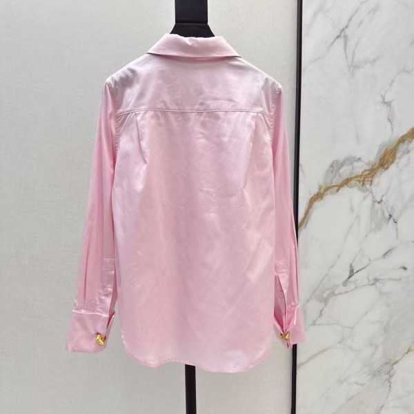 Loewe SpringSummer new pleated knot shirt
