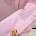 「#5052」Loewe SpringSummer new pleated knot shirt