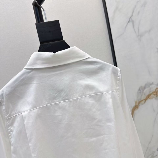 Loewe SpringSummer new pleated knot shirt