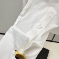 「#5053」Loewe SpringSummer new pleated knot shirt