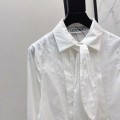 「#5053」Loewe SpringSummer new pleated knot shirt