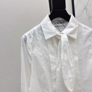 「#5053」Loewe SpringSummer new pleated knot shirt