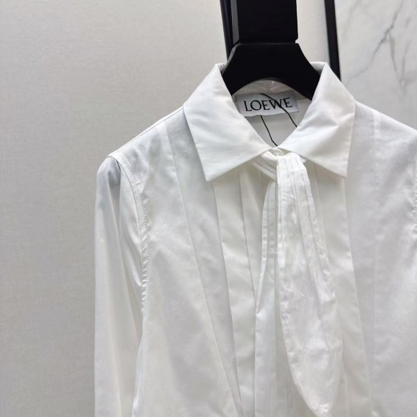 Loewe SpringSummer new pleated knot shirt