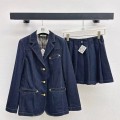 「#5058」Loewe SpringSummer New Vintage Denim Women's Denim Suit