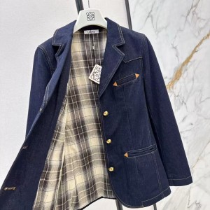 「#5058」Loewe SpringSummer New Vintage Denim Women's Denim Suit