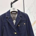 「#5058」Loewe SpringSummer New Vintage Denim Women's Denim Suit