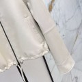 「#5059」Loewe's latest retro and modern design for spring and summer Imported sheepskin Hem drawstring women
