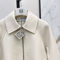 「#5059」Loewe's latest retro and modern design for spring and summer Imported sheepskin Hem drawstring women
