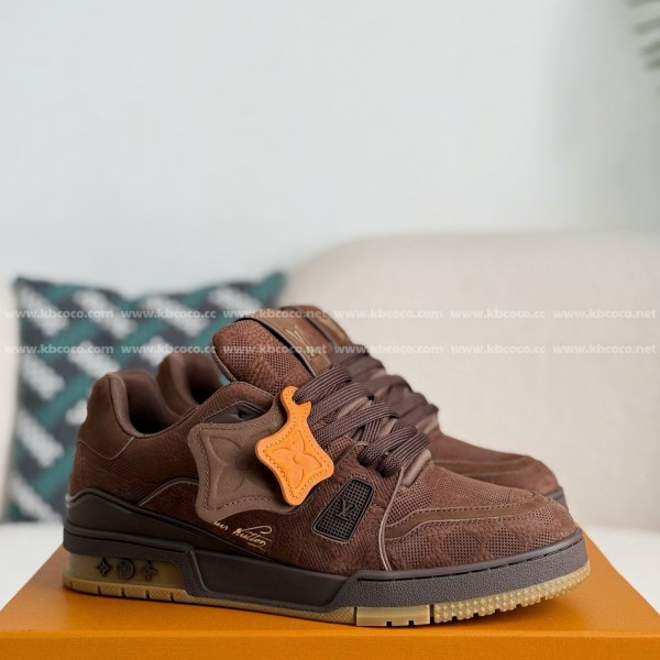 「#5074」LOUIS VUITTON TRAINER SNEAKERS