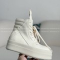 「#5083」RICK OWENSRO GEOBASKET HIGH-TOP FASHION PLIMSOLLS