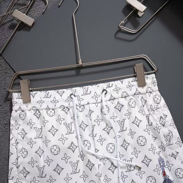 LV 2025 new top-grade quick-drying fabric beach swimming shorts