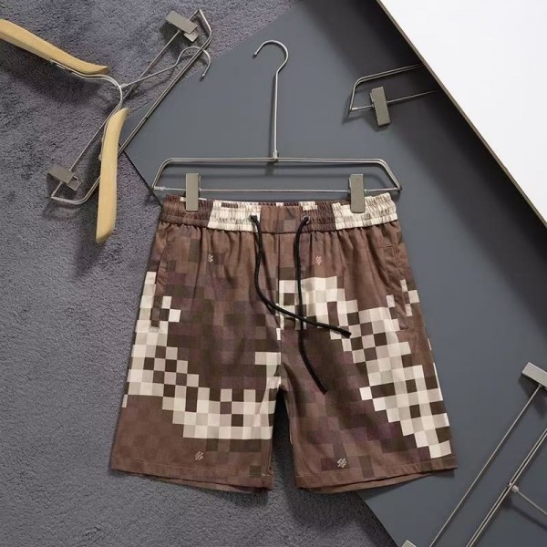 「#5090」LV 2025 new top-grade quick-drying fabric beach swimming shorts