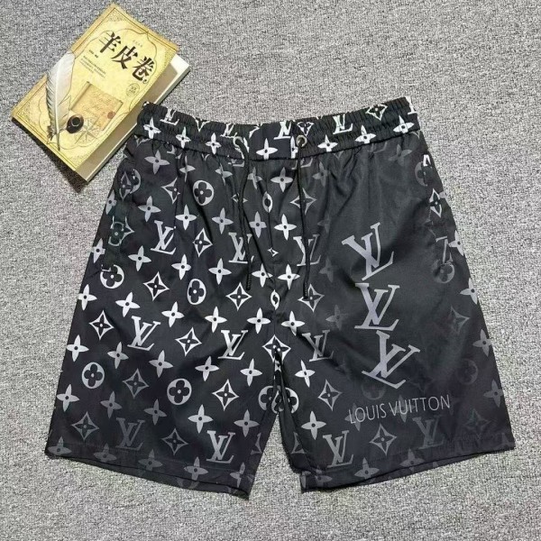 「#5093」LV 2025 new top-grade quick-drying fabric beach swimming shorts
