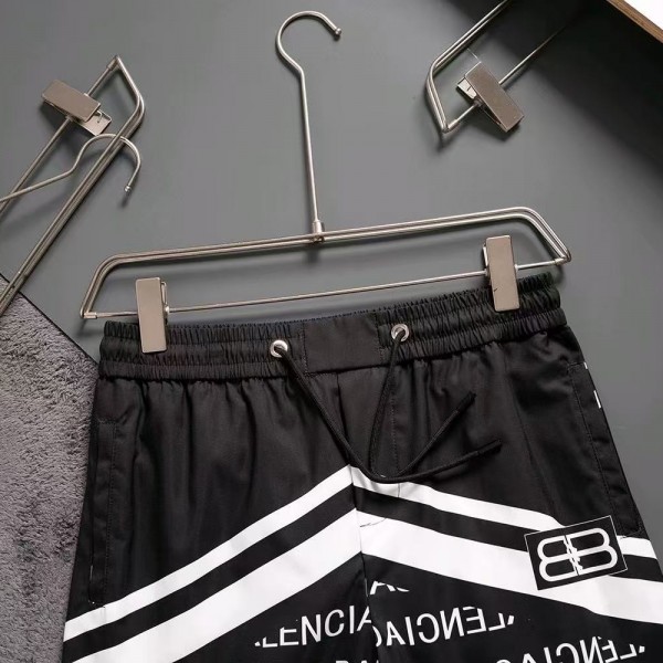 Balenciaga 2025 new top-grade quick-drying fabric beach swimming shorts