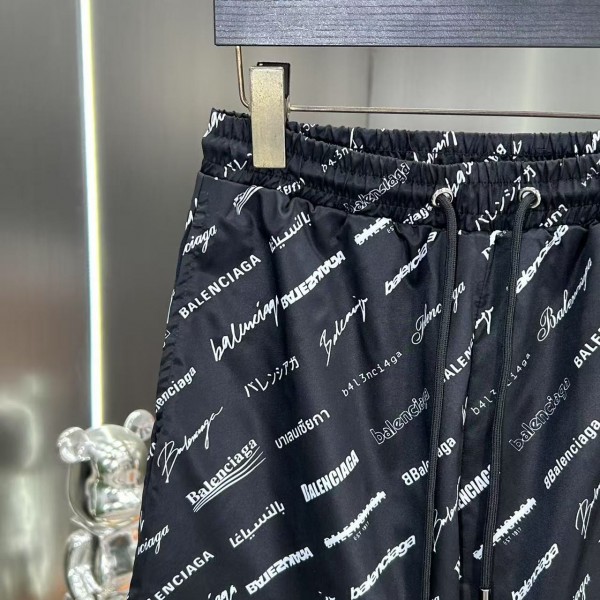 Balenciaga 2025 new top-grade quick-drying fabric beach swimming shorts