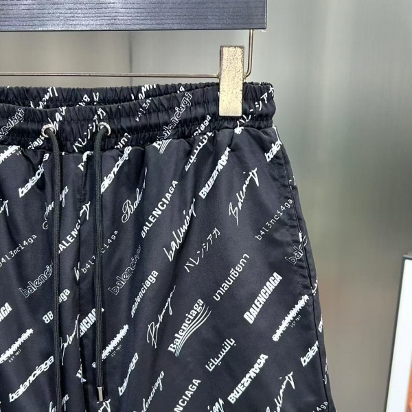Balenciaga 2025 new top-grade quick-drying fabric beach swimming shorts