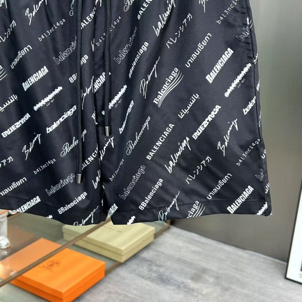Balenciaga 2025 new top-grade quick-drying fabric beach swimming shorts