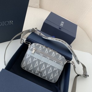 「#1309」DIOR Men's SAFARI Messenger Bag, Top Quality Size: 22 * 15 * 6cm