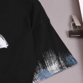「#5127」Dior 2025 new Starry Sky Graffiti Round Neck T-shirt