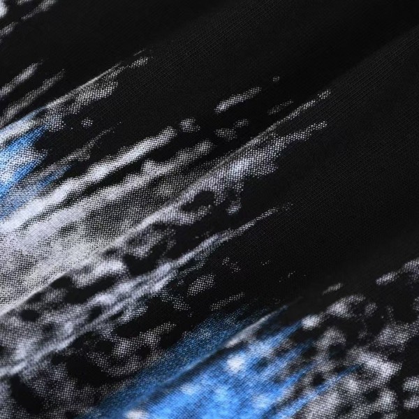 Dior 2025 new Starry Sky Graffiti Round Neck T-shirt