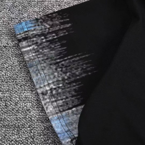 Dior 2025 new Starry Sky Graffiti Round Neck T-shirt