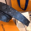 「#1313」Louis Vuitton LV men's belt  INITIALES
