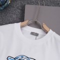 「#5128」Dior 2025 new Starry Sky Graffiti Round Neck T-shirt