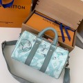 「#1322」Louis Vuitton's seasonal new Keepall Bandoulière 25 handbag M22527，25*15*11cm