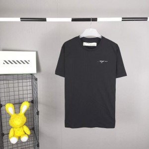 「#5143」offwhite Monet optimized boat arrow cotton T-shirt
