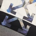 「#5143」offwhite Monet optimized boat arrow cotton T-shirt