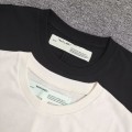 「#5143」offwhite Monet optimized boat arrow cotton T-shirt