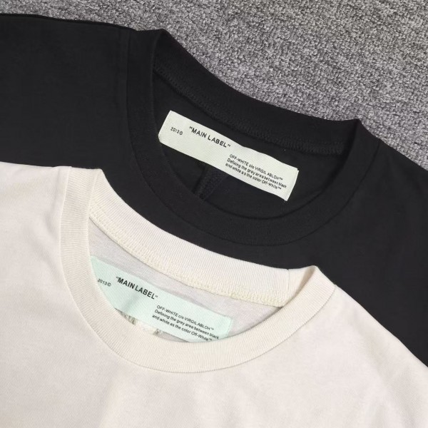 offwhite Monet optimized boat arrow cotton T-shirt