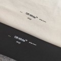 「#5143」offwhite Monet optimized boat arrow cotton T-shirt