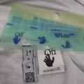 「#5145」off white black and white graffiti brush zebra crossing electrocardiogram