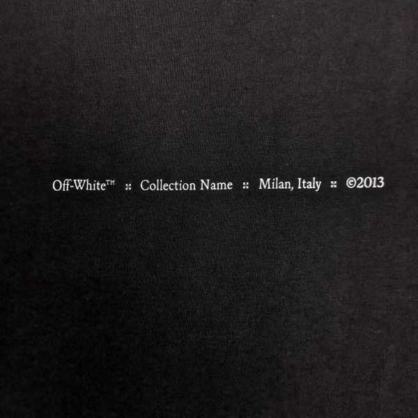 off white eco-friendly graffiti arrow print cotton T-shirt