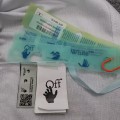 「#5148」off white eco-friendly graffiti arrow print cotton T-shirt