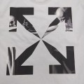 「#5149」off white Caravaggio classic cotton T-shirt