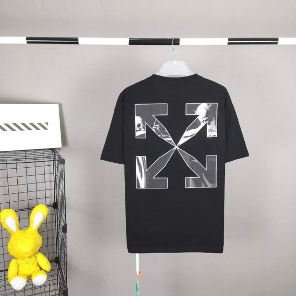 「#5150」off white Caravaggio classic cotton T-shirt