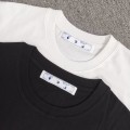 「#5151」off white 2025ss summer new gradient printed T-shirt