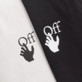 「#5151」off white 2025ss summer new gradient printed T-shirt