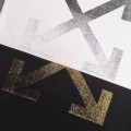 「#5151」off white 2025ss summer new gradient printed T-shirt