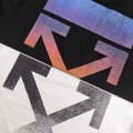 「#5151」off white 2025ss summer new gradient printed T-shirt