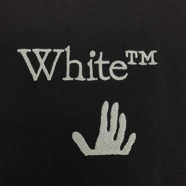 off white 2025ss top Jordan joint ow embroidery