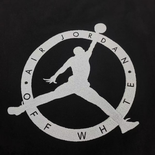 off white 2025ss top Jordan joint ow embroidery