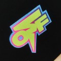 「#5153」off white deformed 3D colorful graffiti arrow