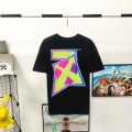「#5153」off white deformed 3D colorful graffiti arrow