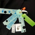 「#5153」off white deformed 3D colorful graffiti arrow