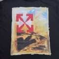 「#5156」off white new summer 3D graffiti fantasy color