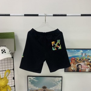 「#5169」Off White 2025 new 3D graffiti shorts