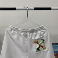 「#5170」Off White 2025 new 3D graffiti shorts